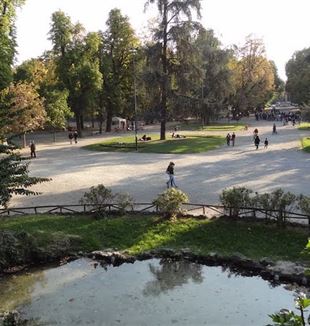 I giardini "Montanelli" in via Palestro a Milano