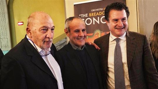  Ilan Gonen, Julián Carrón e Luigi Paccosi