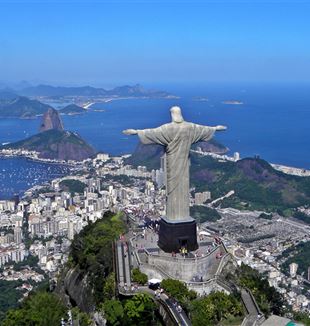 La statua del Cristo Redentore sul Corcovado a Rio de Janeiro