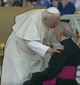 Don Giussani e Giovanni Paolo II
