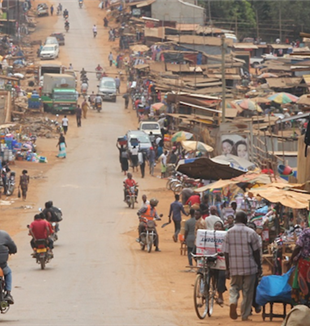 Una via di Kampala