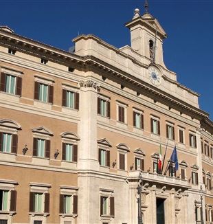 Palazzo Montecitorio a Roma