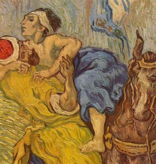 Vincent Van Gogh, "Il buon samaritano", 1890