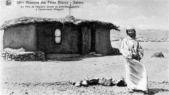 De Foucauld nel deserto algerino (Foto Collection Dupondt/akg-images/Mondadori Portfolio)