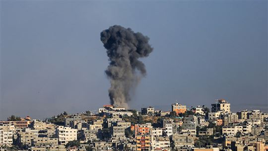 Striscia di Gaza, 18 maggio 2021 (©Mahmoud Khattab/Mondadori Portfolio/Zuma Press)