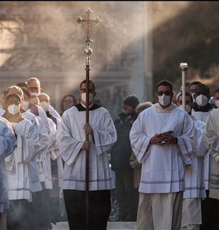 Processione del Mercoledì delle Ceneri (Foto: Massimiliano Migliorato/Catholic Press Photo)