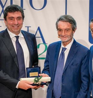 Davide Prosperi e Attilio Fontana (Foto: Lombardia Notizie)