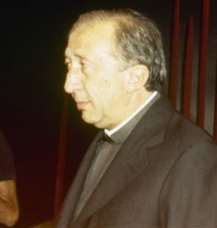 Don Giussani al Meeting di Rimini 1985 (Foto: Archivio Meeting)