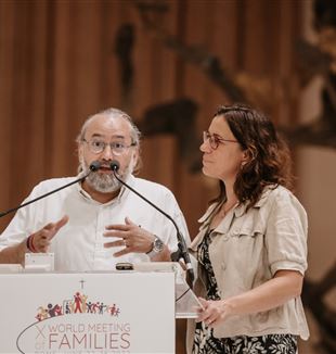 Jordi e Glòria Cabanes (Foto: World Meeting of Families 2022)