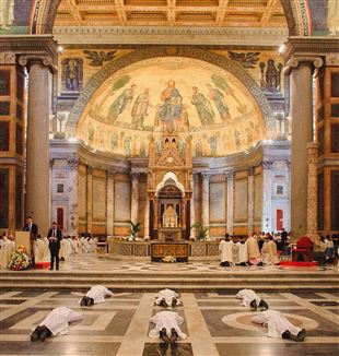 Le ordinazioni della Fraternità San Carlo. Roma, Basilica di San Paolo fuori le Mura, 2 luglio 2022 (©Carlo Colombo)