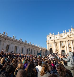 In Piazza San Pietro il 15 ottobre (Foto Massimo Quattrucci/Fraternità CL)