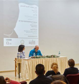 Le testimonianze di Hiba Al-Saadi e Ettore Soranzo (Foto: Foto Gianfranco Pinto/Giuliano Mami)