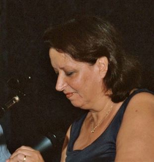 Adriana Mascagni al Meeting nel 2001 (Foto Archivio Meeting Rimini)