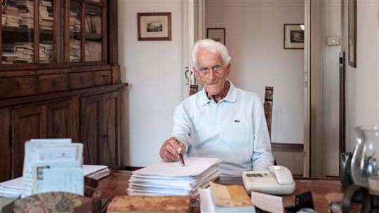 Lo psichiatra Eugenio Borgna (Foto Marina Lorusso)