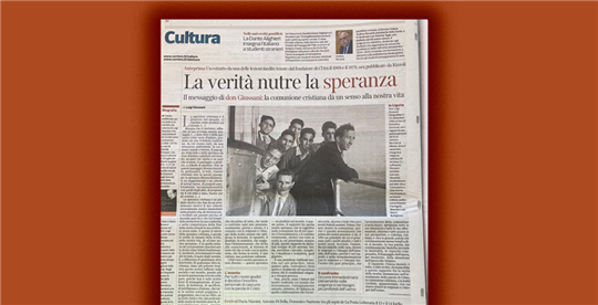L'anticipazione pubblicata il 10 luglio sul ''Corriere della Sera''