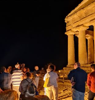 La visita notturna nella Valle dei Templi