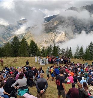 La gita durante l'Equipe di GS e del Cle a La Thuile