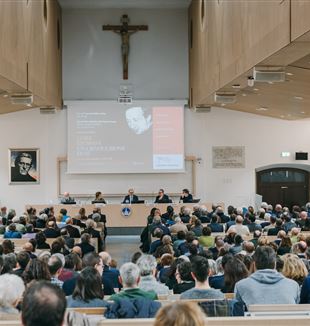 La presentazione in Aula Gemelli (Foto Paola Cuppoletti)